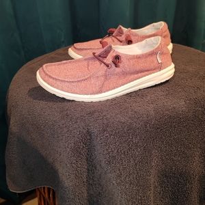Hey Dude Women's Pink Casual Shoes